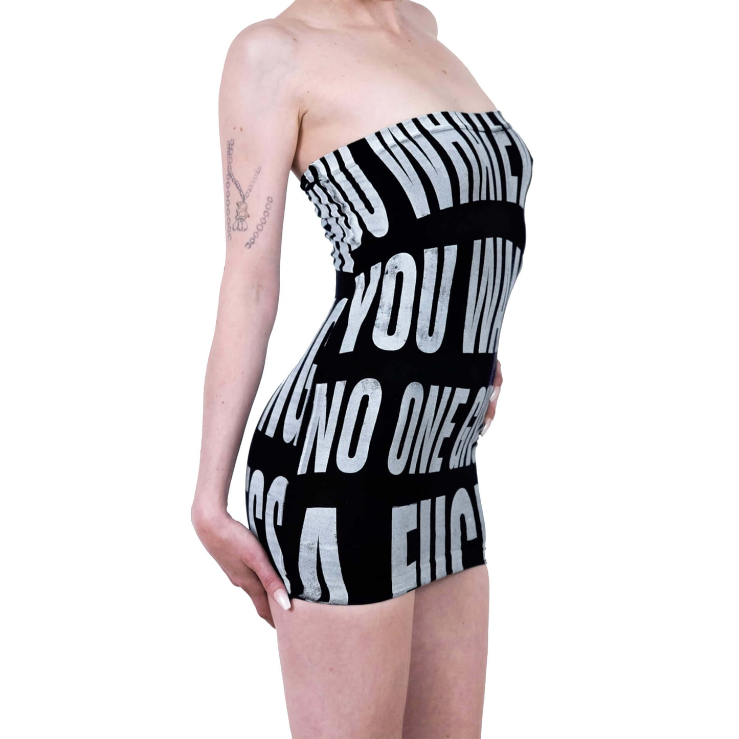 SCHLAUCHKLEID SCHWARZ