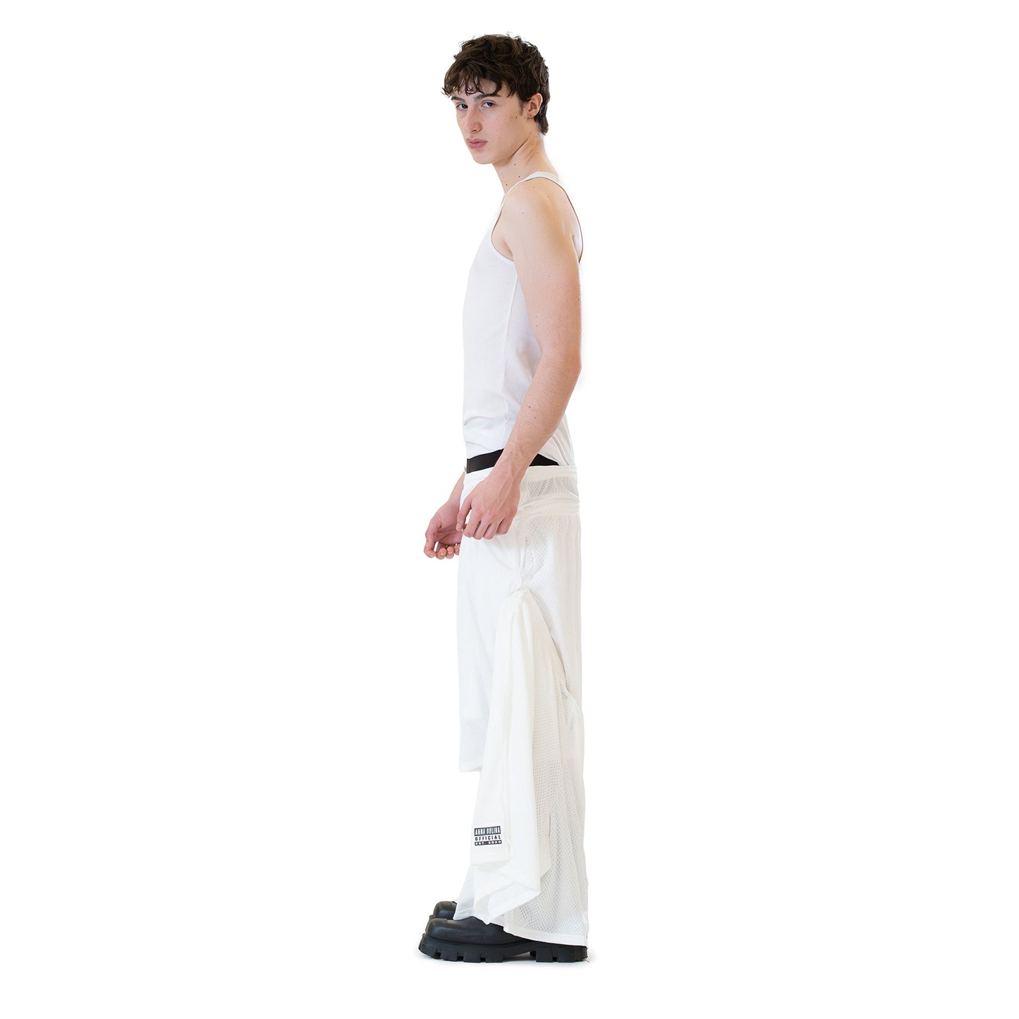 Extra Long & Wide Shorts White