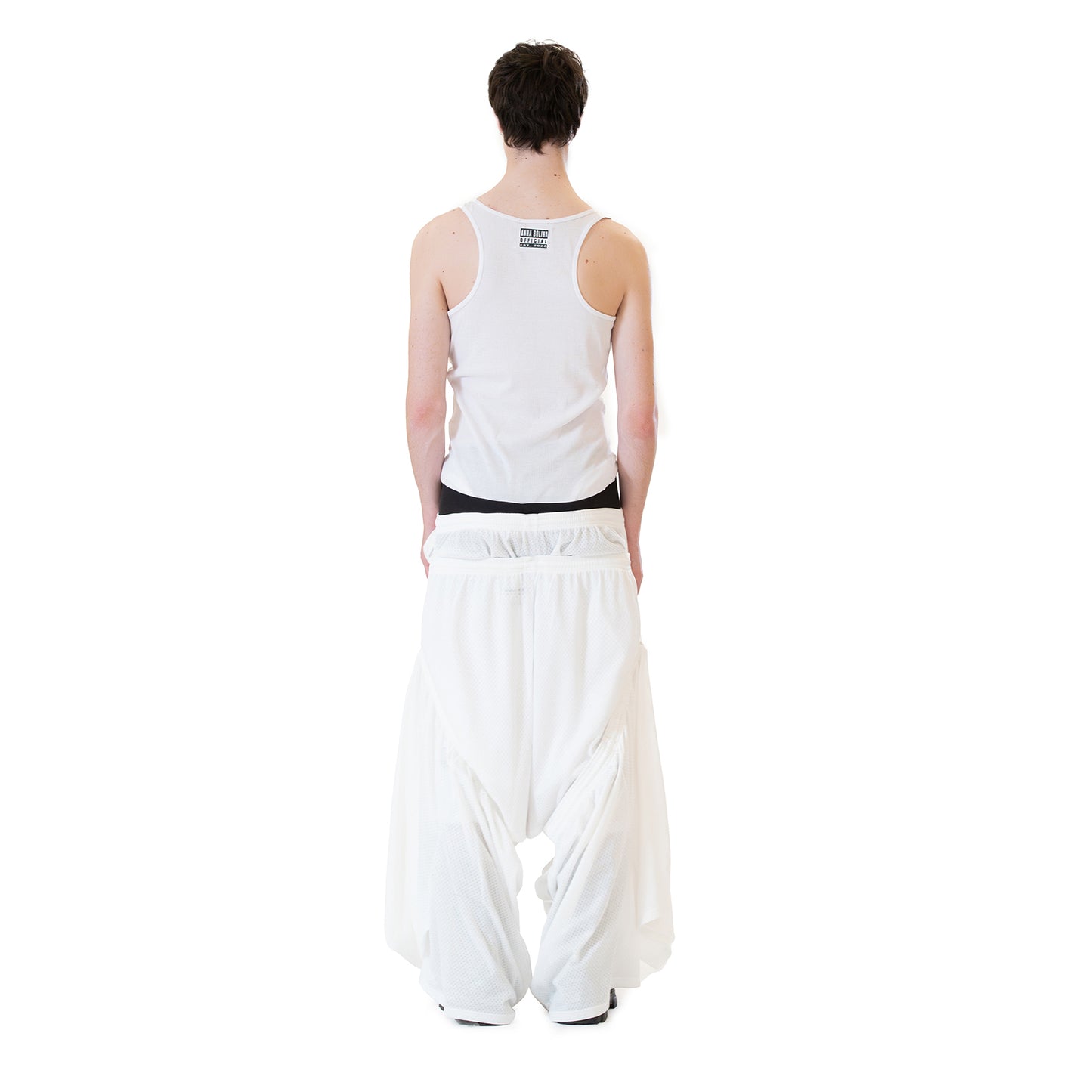 Extra Long & Wide Shorts White