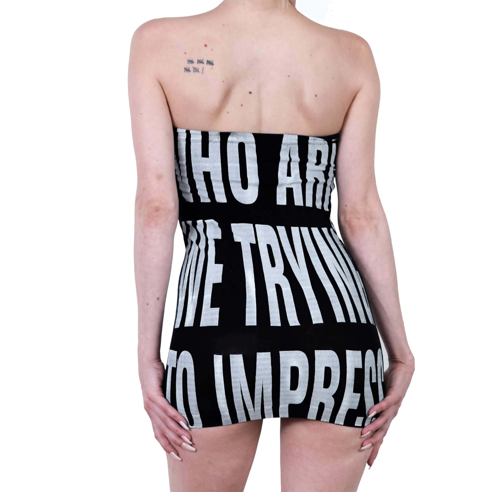 Tube Dress Black ANNA BOLINA Tube Dress Black ANNA BOLINA
