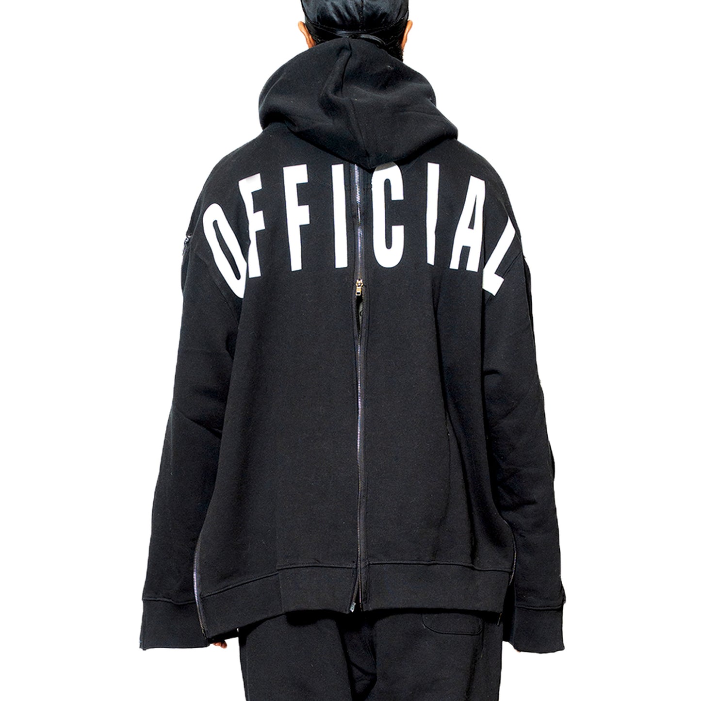 Zipper Sweatshirt Black