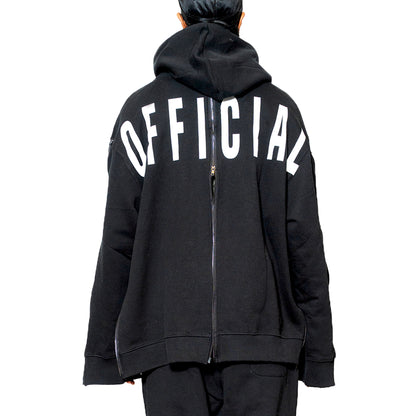 Zipper Sweatshirt Black