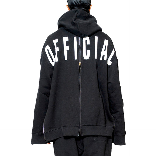 OFFICIAL Zipper Sweatshirt Black