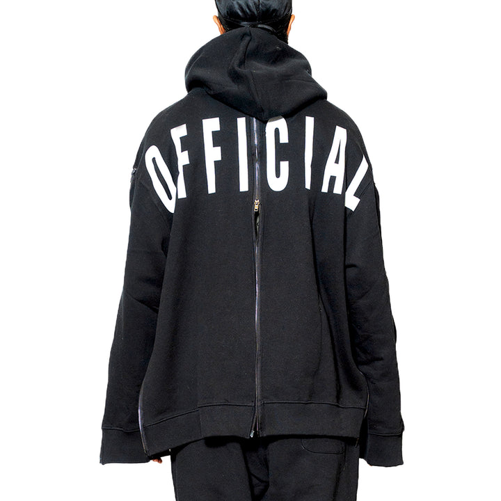 Zipper Sweatshirt Black