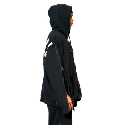 Zipper Sweatshirt Black