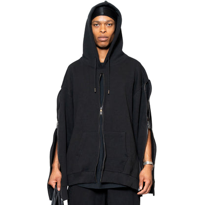 Zipper Sweatshirt Black