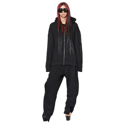 Zipper Sweatshirt Black