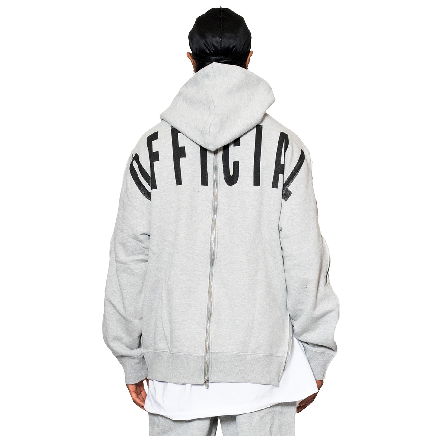 Zipper Sweatshirt Grey