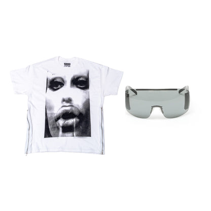 Zipper T-Shirt V2 & Sunglasses Bundle